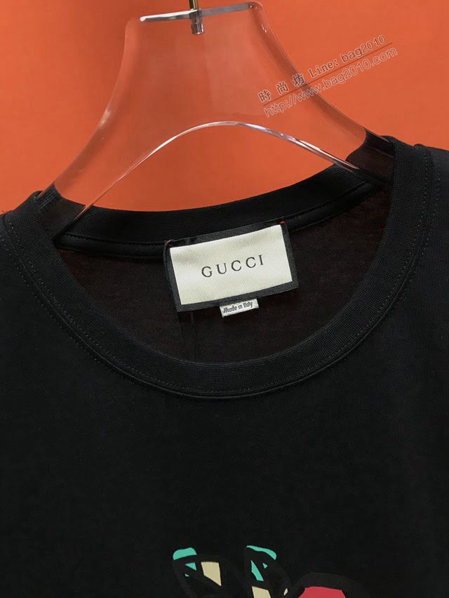 Gucci夏裝短袖 頂級版本 古馳2020新款T恤 男女同款  tzy2407
